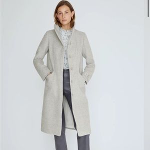 Aritzia Wilfred Cocoon Coat Long